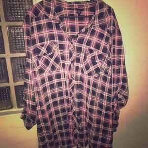 Torrid size 5 bottom up 3/4 sleeve